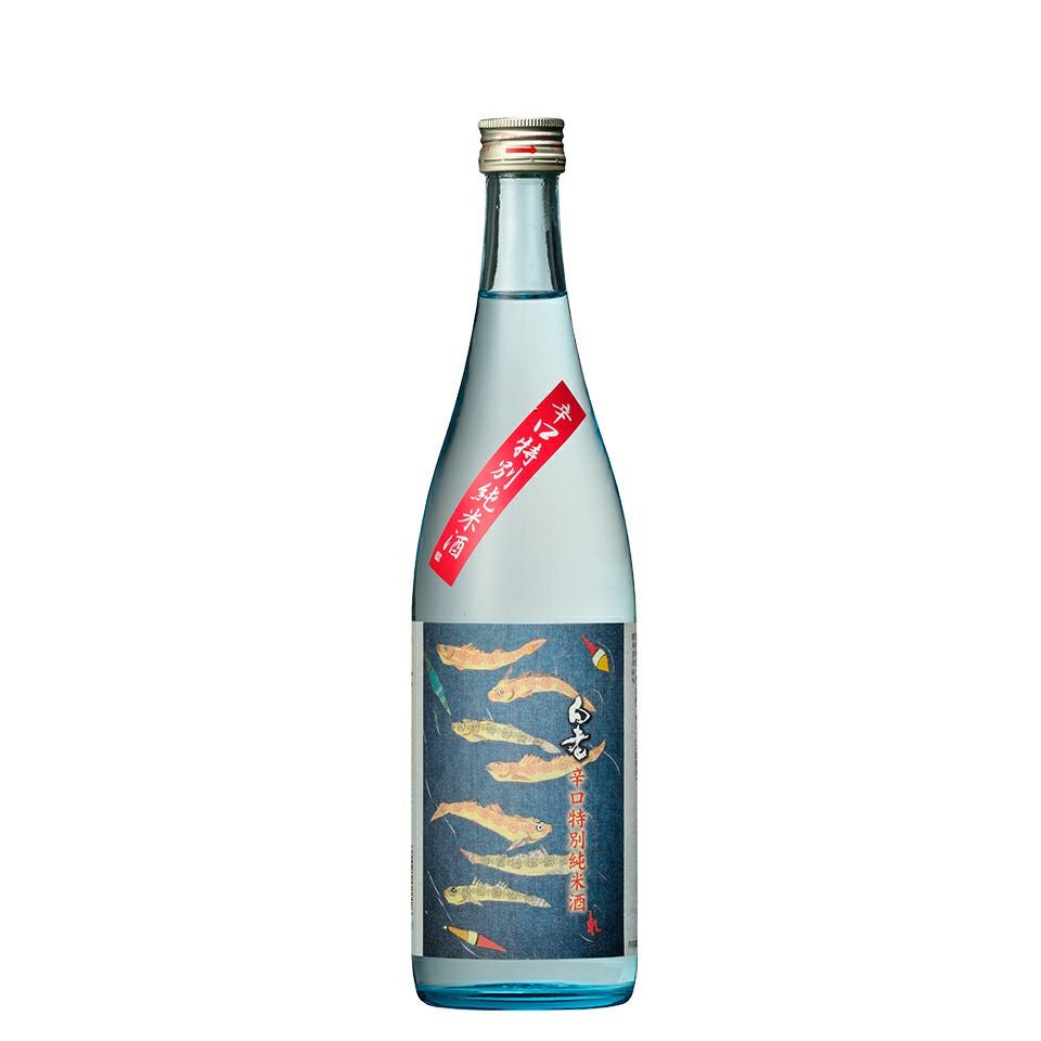 辛口特別純米酒 白老（ハゼ・カワハギラベル） 720ml | 清酒白老 澤田
